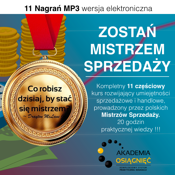 Zostań Mistrzem Sprzedaży